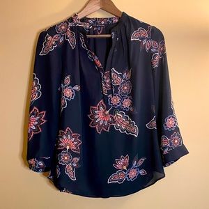 Zac and Rachel Paisley Floral Blouse
